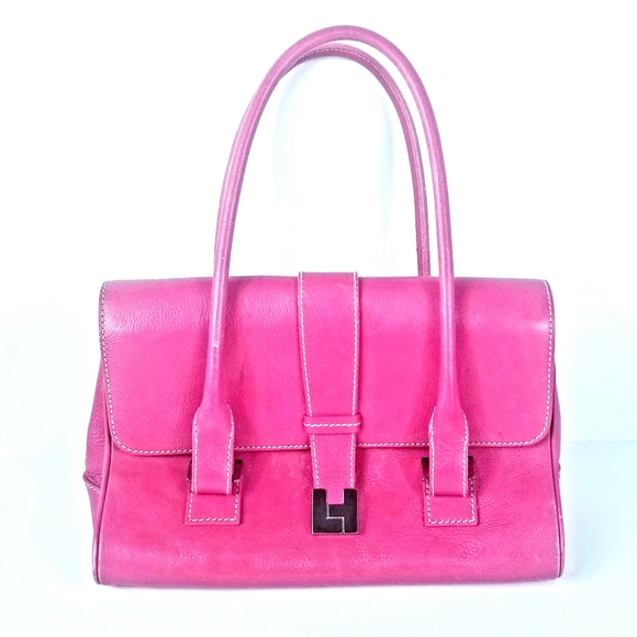 Lamberson TrueX Handbags - Lambertson TrueX Rare Pink Baguette Handbag Purse